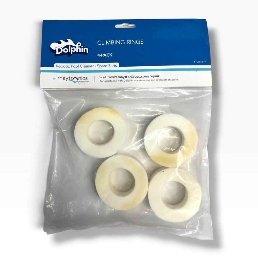 Maytronics Dolphin Sponge Climbing Rings 4 Pack Part #6101611-R4 New Genuine OEM